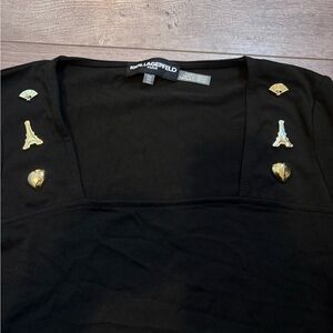 Karl Lagerfeld Black Garment